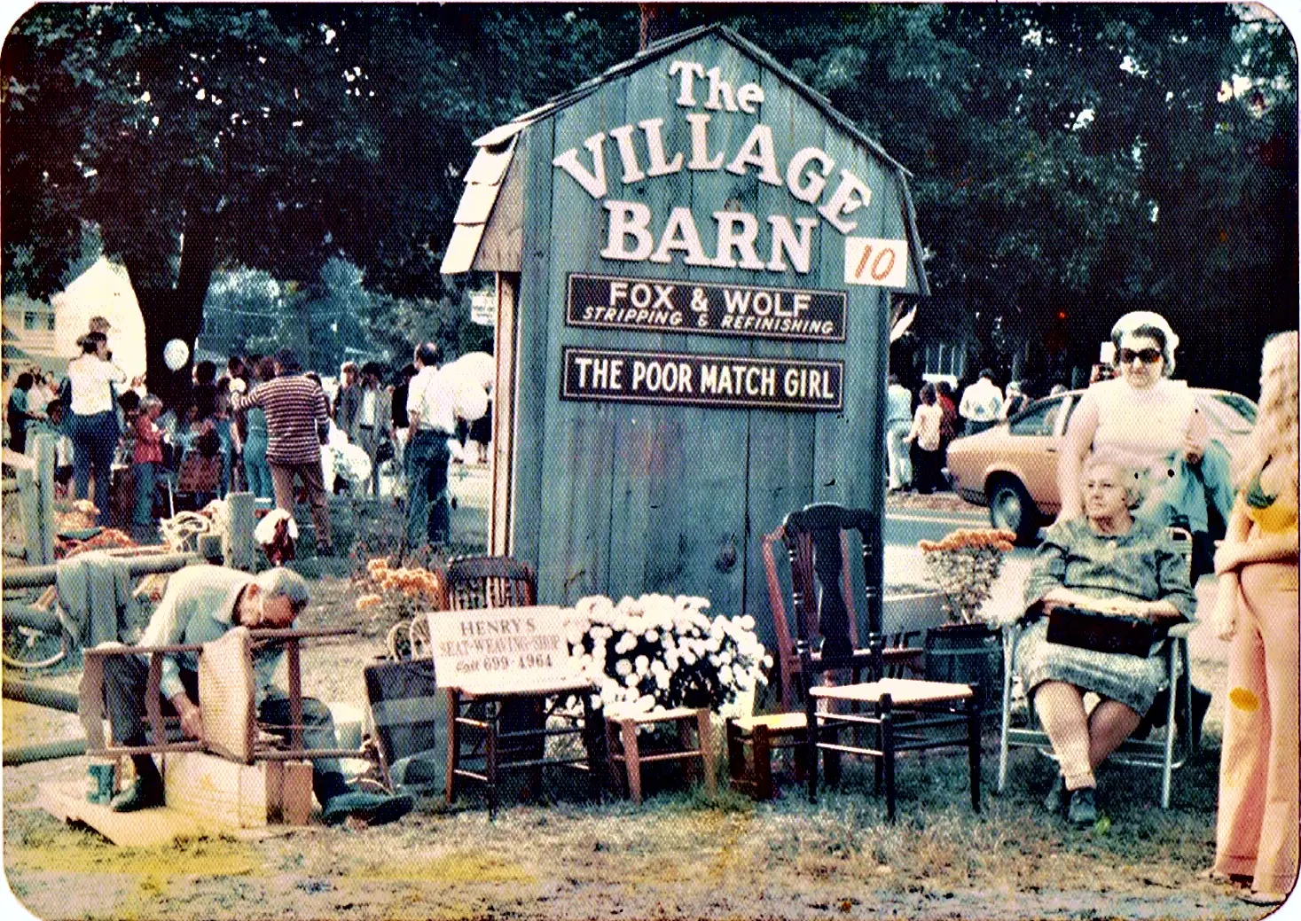 Green Wolf's Village Barn Skippack Days History