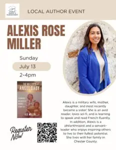 Meet Local Author Alexis Rose Miller at Pages and Parchment Book Store
