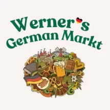 logo of werner’s german markt, a specialty store bringing authentic german food, drinks, and gifts to Skippack Village.